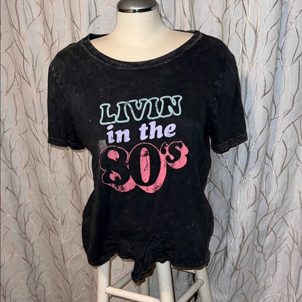 Short Sleeve Tee for Casual Comfort distressed look.